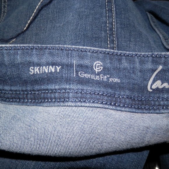 Lane Bryant Plus Size 28W x 29 Genius Fit Skinny Jean Ankle 559 - Picture 9 of 9
